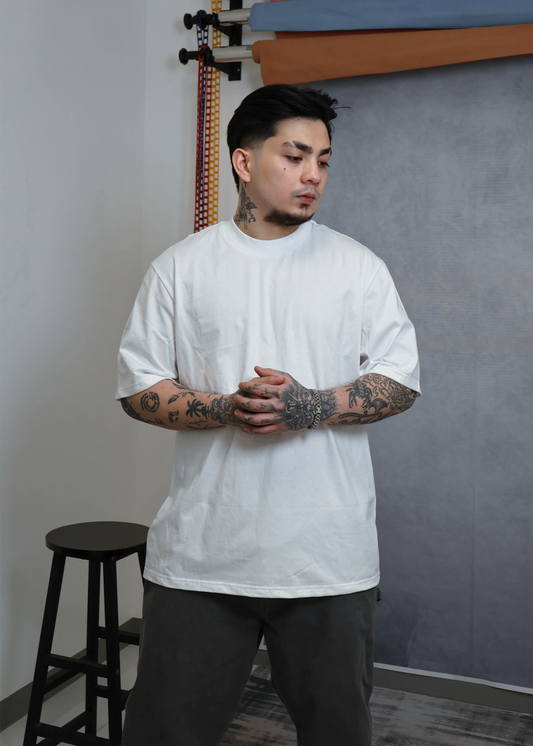 CLEAN | OVERSIZED FIT in "PURE WHITE"