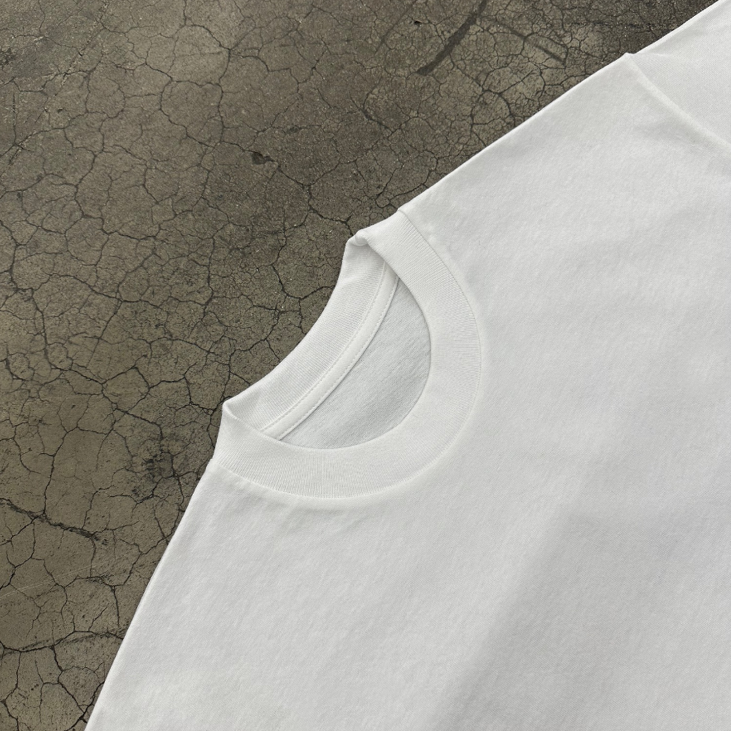 CLEAN | OVERSIZED FIT in "PURE WHITE"
