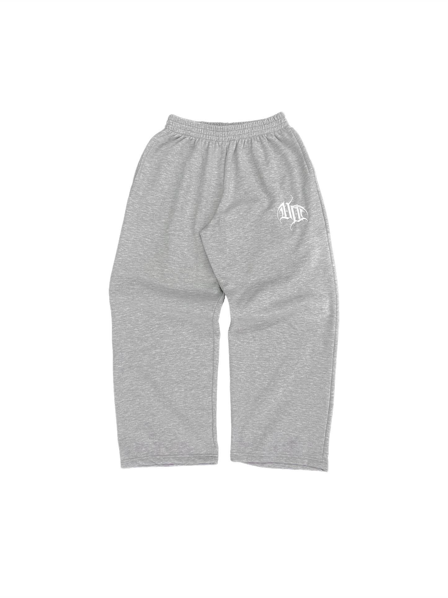SIGNATURE PLAIN "BAGGY SWEAT PANTS" IN GRAY
