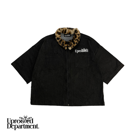 ANIMAL ACCENT | DENIM POLO