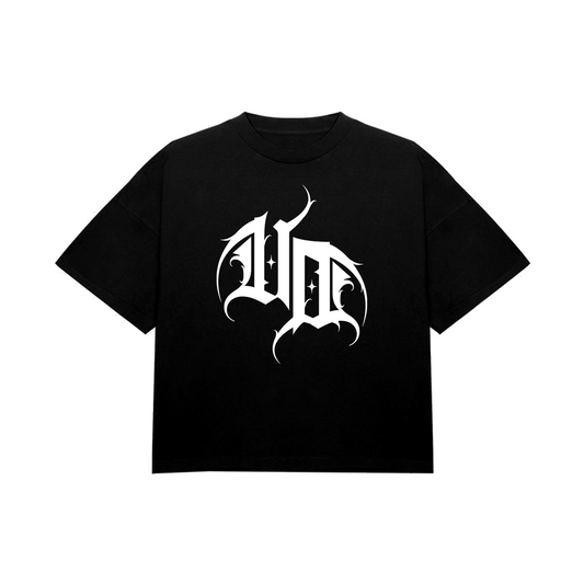 UD MONO CORE" OVERSIZED TEE IN BLACK