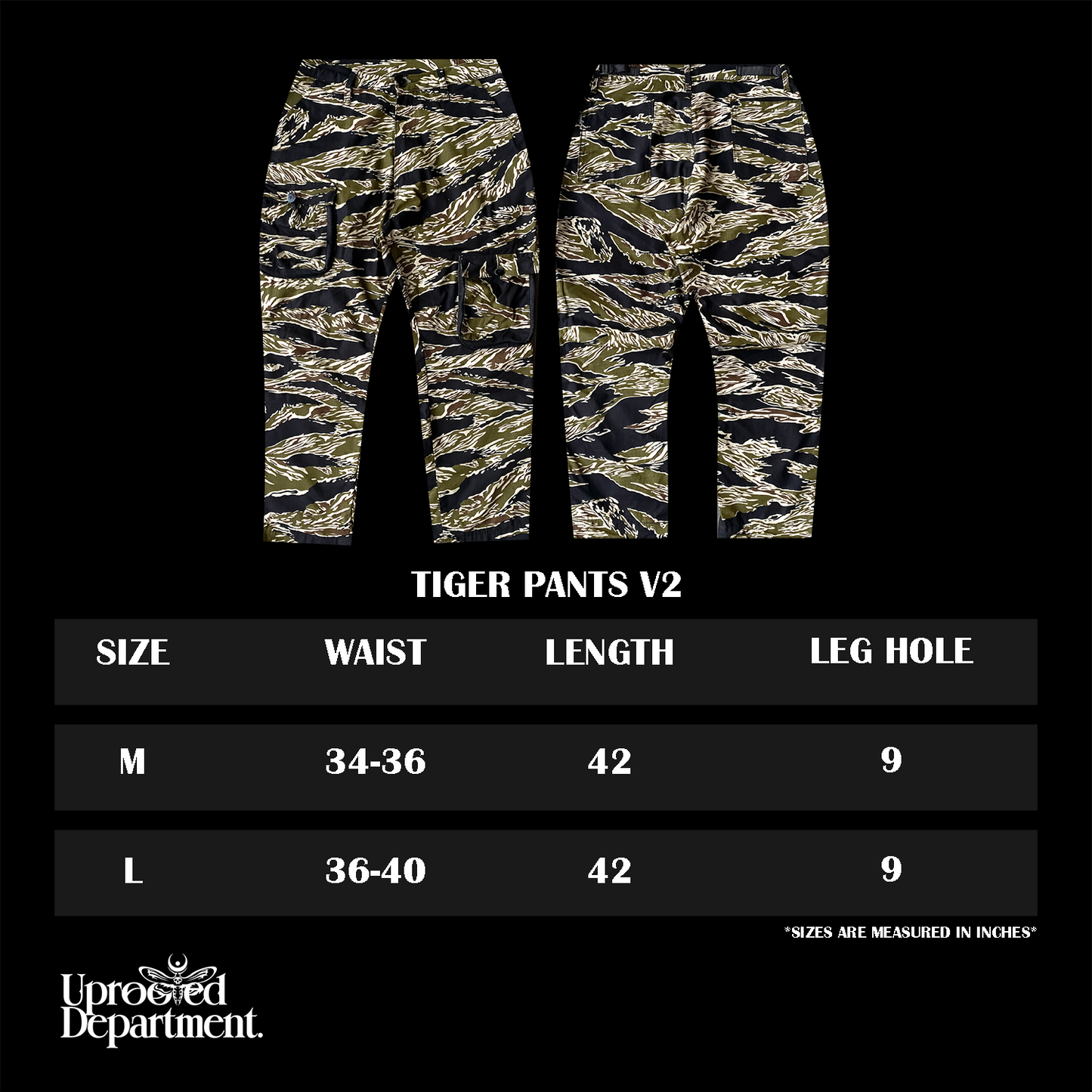 WIDE TIGER PANTS V2 | 6 POCKETS